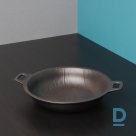 Black porcelain bowl with handles Vulcania 23 cm
