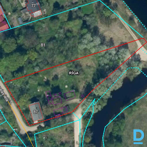 4050 m² apbūves zeme, Lucavsalas iela 87, Lucavsala, Rīga, Latvija.