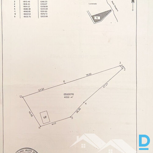 4050 m² apbūves zeme, Lucavsalas iela 87, Lucavsala, Rīga, Latvija.