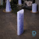 GaišI violeta ovālā svece 20 x 7.5 cm