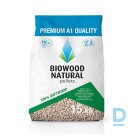 BIOWOOD NATURAL Wood chip pellets 6mm, 15kg bag