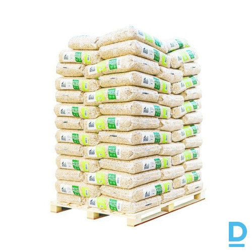 STAĻI PREMIUM Kokskaidu granulas 6mm, Palete ar 15kg maisiem