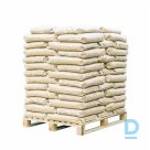 Древесные гранулы Biowood Basic 6 мм, поддон с мешками по 15 кг