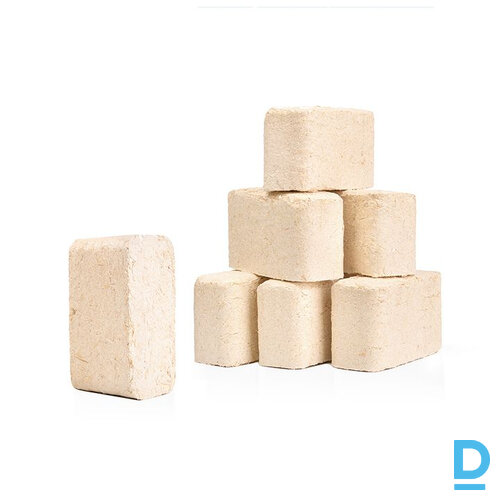 BIOWOOD NATURAL BRIKETES, Palete ar 10KG maisiem