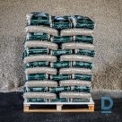 6 mm wood pellets in 15kg bags, 975kg pallet