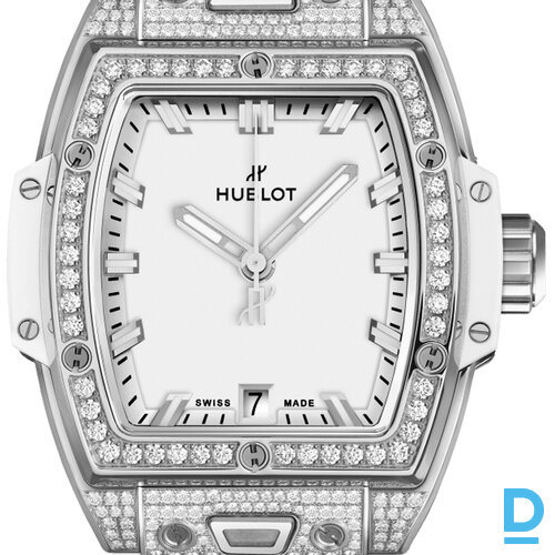 Pārdod Hublot Spirit of Big Bang Titanium White Pave