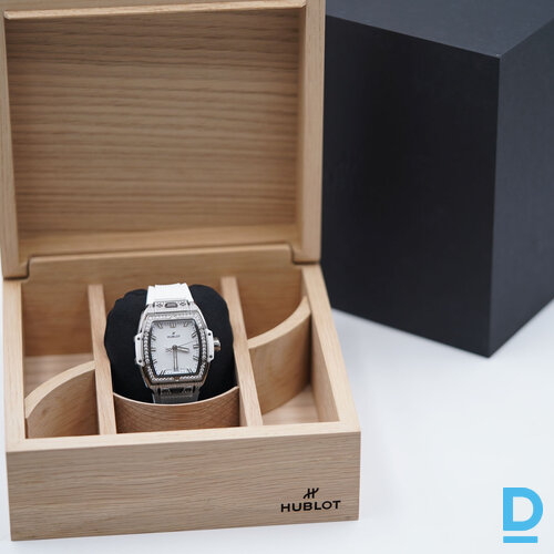 Pārdod Hublot Spirit of Big Bang Titanium White Pave