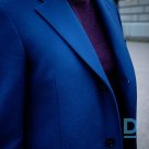 Синее пальто BG Suits в продаже