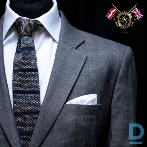 Pārdod BG Suits Grey Checks 2P Suit