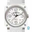 For sale Bell&Ross BR 03-92 White Ceramic Diamonds