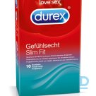 Prezervatīvi Durex Gefühlsecht Slim Fit 10