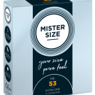 Prezervatīvi Mister Size 53mm 3gab