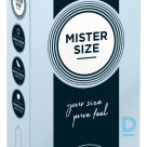 Mister Size 60mm pack of 10