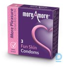 MoreAmore - Condom Fun Skin 3 pcs