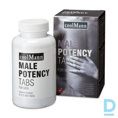 COOLMAN MALE POTENCES tabletes 60 gab