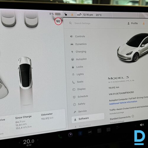 Pārdod Tesla Model 3 Standard Plus, Rwd, 55kWh, 2021