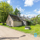 A 1,577 m² land plot with an 80 m² house and an outbuilding is for sale in Jelga