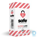 Prezervatīv Safe - Super Lube; Extra Lubricant 10gab