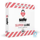 Prezervatīv Safe - Super Lube; Extra Lubricant 36gab