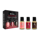 Masāžas eļļu komplekts Dona (3 x 30 ml)