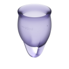 Menstruālā piltuve violeta 20ml Satisfyer