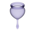Menstruālā piltuve violeta 20ml Satisfyer