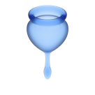 Satisfyer - Feel Good Menstrual Cup Set Dark Blue