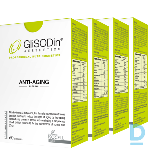 GliSODin Anti-Aging uztura bagātinātājs (4 mēnešu kurss)