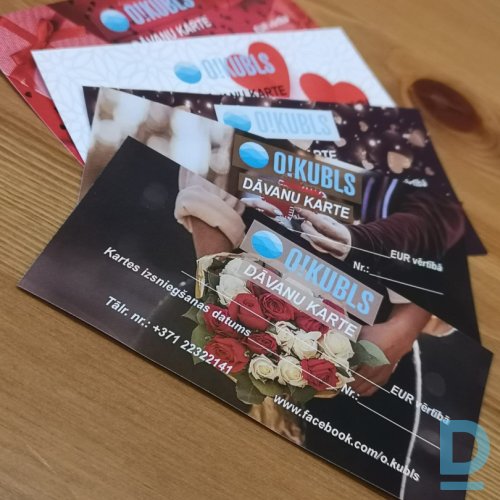 Piedāvā Dāvanu karte
