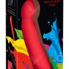 G-punkta Vibrators Stimulators Colorful Joy sarkans G-Spot Vibe