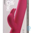 Vibrators ar klitora stimulatoru zaķis Tres Chic rozā