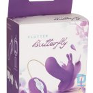 Kabatas Vibrators violēts Flutter Butterfly