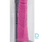 Розовый вибратор-реалистик с венками PURRFECT SILICONE CLASSIC 7.1INCH PINK - 18 см.