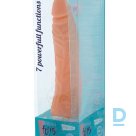 Телесный вибратор-реалистик PURRFECT SILICONE CLASSIC 7.1INCH FLESH - 18 см.