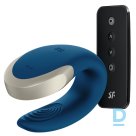 Pāru vibrators Satisfyer - Double Love Blue