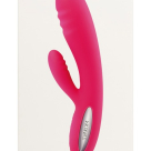 Vibrators ar klitora stimulatoru Adonis 21,0cm roza