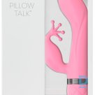 Vibrators ar klitora stimulatoru 21.5 cm Pillow Talk rozā