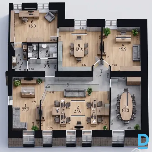 Lieliska investīciju iespēja Rīgas sirdī – 132.3 m² biroja telpas par īpaši pievilcīgu cenu!
