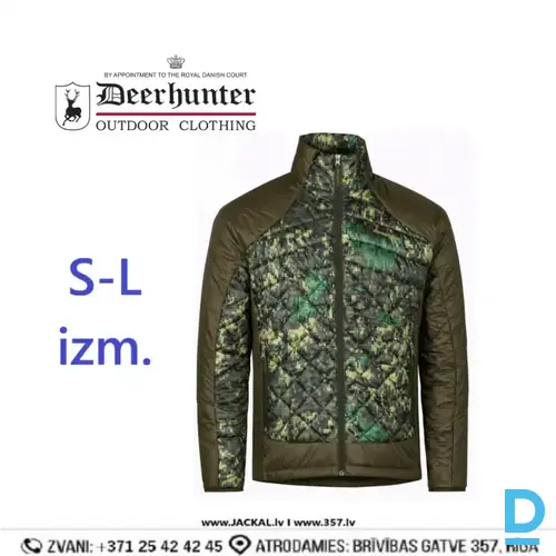 DEERHUNTER CUMBERLAND Medniekiem Makšķerniekiem Jaka Rudens Thinsulate Multifunctional Multipocket Camouflage DENMARK Drošības Ikdienas Apģērbi Specapģērbi