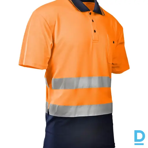 Darba Polo Krekls Hi-Vis FLASH Brixton Work Polo Shirt Reflective Safety Workwear Orange Navy Blue Darba Apģērbs Specapģērbs Darba Polo Krekls Hi-Vis FLASH Brixton Work Polo Shirt Reflective Safety Workwear Orange Navy Blue Darba Apģērbs Specapģērbs
