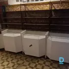 Б/у торговые витрины (белые)