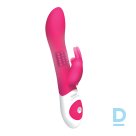 Pērļotais zaķa vibrators no The Rabbit Company rozā