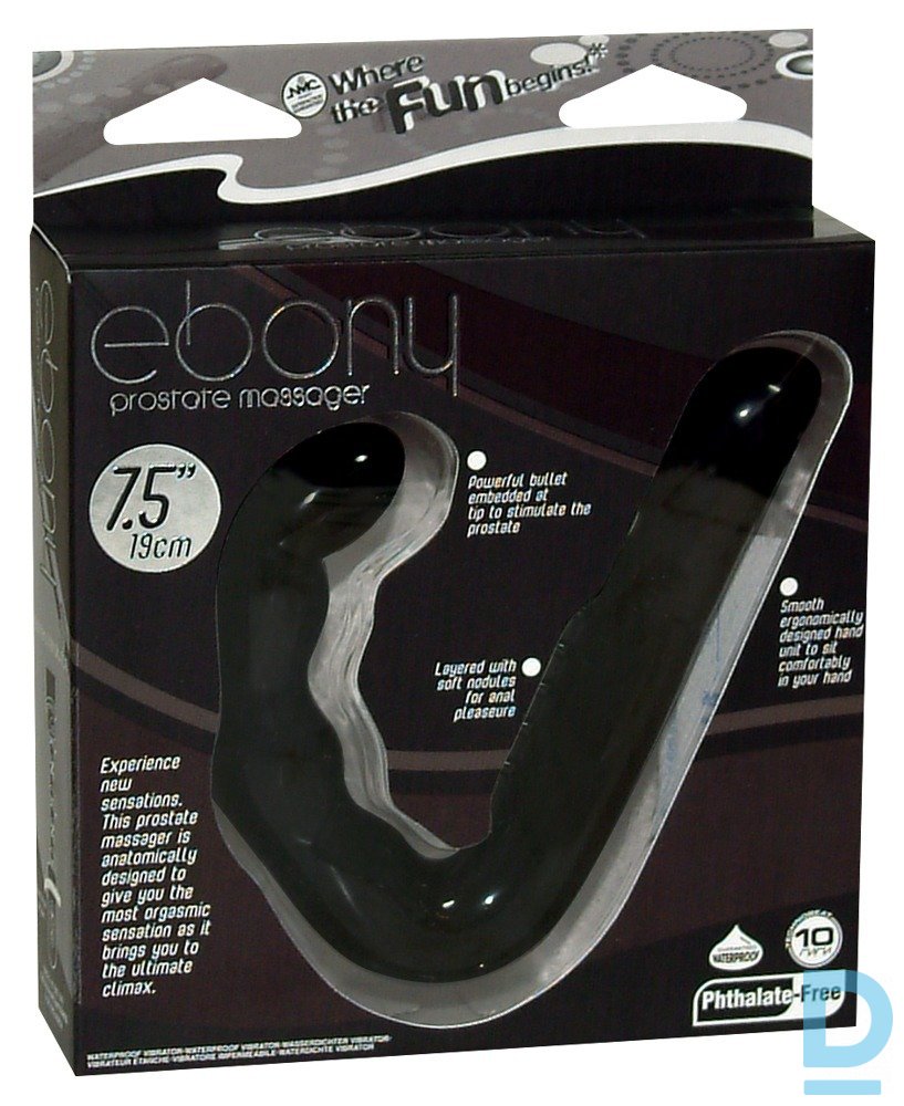 Ebony prostate massager (97) фото