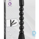 Anālais vibrators ar vibrāciju melnā krāsā 17,75cm AFC