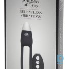 Вибратор для пар Relentless Vibrations Remote Couple's Vibrator Fifty Shades of Grey, черный