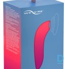 Вакуумно-волновой клиторальный стимулятор We-Vibe Melt, красный