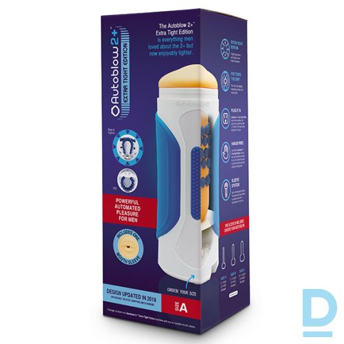 Masturbators & uzmava ādas krāsā  mute A izmērs Autoblow 2 Plus XT
