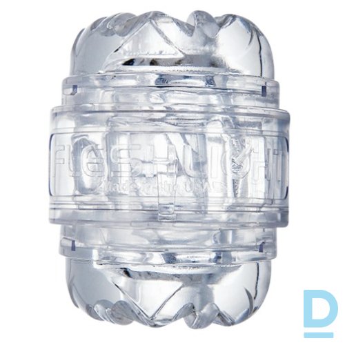 Caurspīdīgs masturbators ar stimulējošu rakstu - Fleshlight Caurspīdīgs masturbators ar stimulējošu rakstu - Fleshlight