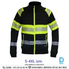 Work Jacket HI VIS JJ1178 YKK Flexi Reflective Multipocket Work Jacket Yellow Black Safety Workwear Special Clothing