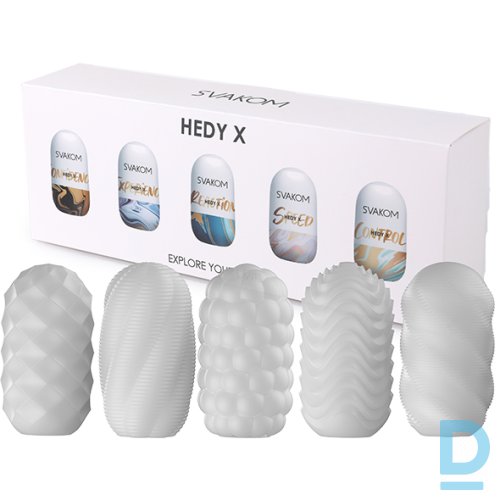 Svakom - Hedy X Masturbator 5-pack Mixed Textures Svakom - Hedy X Masturbator 5-pack Mixed Textures